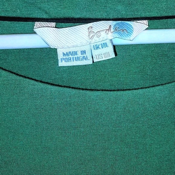 BODEN KELLY GREEN S/S DRESS- SIZE 6 - Picture 4 of 4